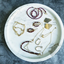 Load image into Gallery viewer, Sleek U Shape Gold Fill Post Hoops