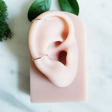 Load image into Gallery viewer, Round Wire Sterling Silver Ear Cuff