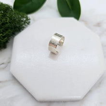 Load image into Gallery viewer, Silk Textured Sterling Silver Ear Cuff- 4 widths