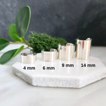 Load image into Gallery viewer, Smooth Sterling Silver Ear Cuff- 4 Widths