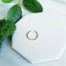 Load image into Gallery viewer, 14K Yellow GF Twisted Wire Ear Cuff