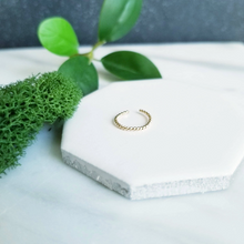 Load image into Gallery viewer, 14K Yellow GF Twisted Wire Ear Cuff