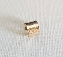 Load image into Gallery viewer, Wide Yellow GF Ear Cuff