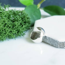 Load image into Gallery viewer, Sterling Silver Ear Cuff - Wide Half Round