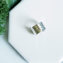 Load image into Gallery viewer, Basket Weave 6mm Wide Sterling Silver Ear Cuff