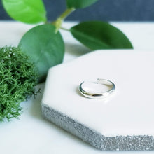 Load image into Gallery viewer, Sterling Silver Ear Cuff Half Round 1.5mm