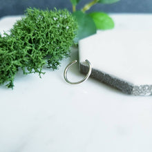 Load image into Gallery viewer, Round Wire Sterling Silver Ear Cuff
