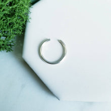 Load image into Gallery viewer, Round Wire Sterling Silver Ear Cuff