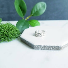 Load image into Gallery viewer, Woven Sterling Silver Ear cuff