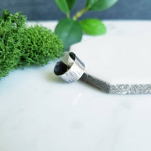 Load image into Gallery viewer, Sterling Silver 6mm Ear Cuff - Birchbark Texture