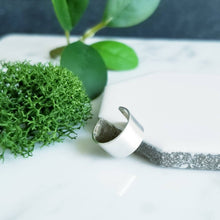 Load image into Gallery viewer, Sterling Silver Ear Cuff 6mm Matte Brushed Finish