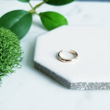 Load image into Gallery viewer, 14K Rose GF Half Round Ear Cuff Faux Piercing