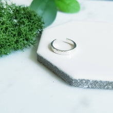 Load image into Gallery viewer, Sterling Silver Ear Cuff - 2mm Striated