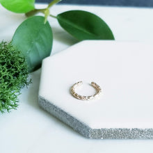 Load image into Gallery viewer, 14K Yellow GF Faceted Round Ear Cuff