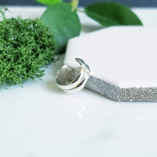 Load image into Gallery viewer, Sterling Silver Ear Cuff - Double Half Round