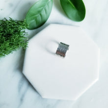 Load image into Gallery viewer, Daisy Flower 6mm Wide Sterling Silver Ear Cuff