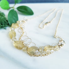 Load image into Gallery viewer, Phoebe Citrine Necklace
