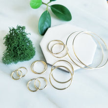 Load image into Gallery viewer, Endless 14K Gold Fill Hoop Earrings
