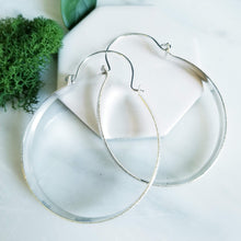 Load image into Gallery viewer, Textured Hoop Earrings
