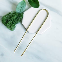 Load image into Gallery viewer, Hair Forks- Brass, Copper or Sterling Silver
