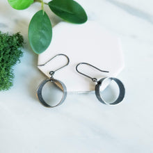 Load image into Gallery viewer, Patterned Tube Earrings
