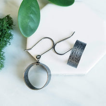 Load image into Gallery viewer, Patterned Tube Earrings
