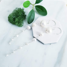 Load image into Gallery viewer, String of Pearls Earrings
