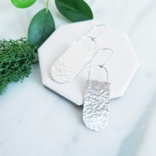 Load image into Gallery viewer, Sterling Silver Tab Earrings
