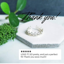 Load image into Gallery viewer, Sterling Silver Princess Crown Toe Ring
