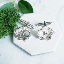 Load image into Gallery viewer, Blossom Sterling Silver Cuff Links
