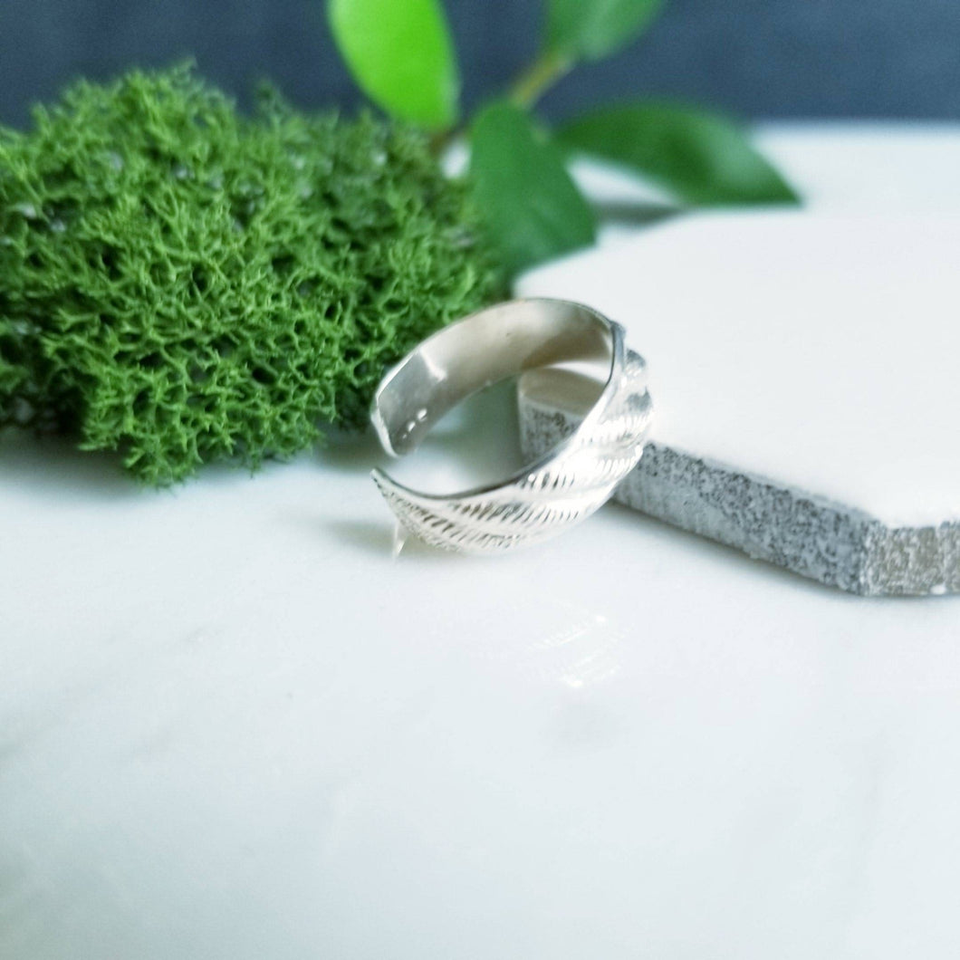 Wide Twist Sterling Silver Toe Ring