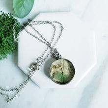 Load image into Gallery viewer, Faith Altered Artwork Necklace
