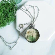 Load image into Gallery viewer, Faith Altered Artwork Necklace
