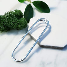 Load image into Gallery viewer, Sterling silver Jumbo Paper Clip Money clip
