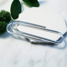 Load image into Gallery viewer, Sterling silver Jumbo Paper Clip Money clip
